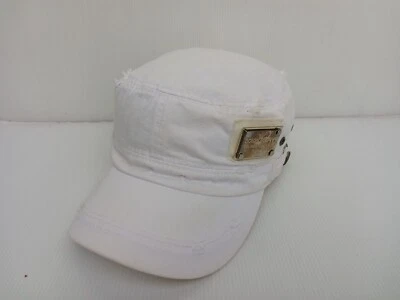 Gorra D&G Dolce & Gabbana Blanca VIA SAN DAMIANO.7 MILANO ITALIA Flexfit M/L Foto 1 de 4