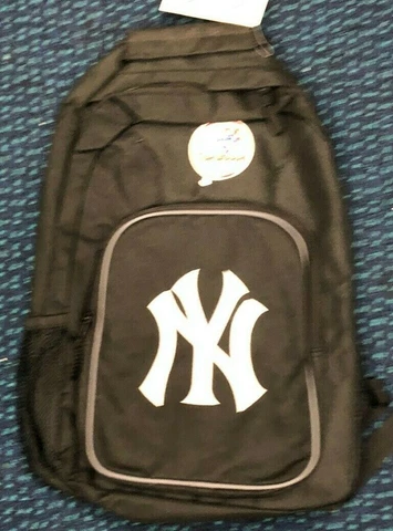 MLB New York Yankees Backpack Black NEW Cover