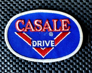CASALE V DRIVE BORDADO COSER SOLO PARCHE HIDROAVIÓN BARCOS 4 1/2" X 3" NUEVO DE STOCK - Imagen 1 de 2
