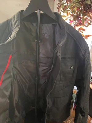 Ride Iron Black Waxed Canvas Cruiser Jacket - Size 2XL New Lots of Pockets Nice! - Image 1 of 4