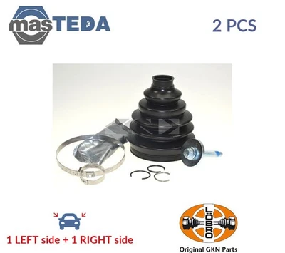 305910 CV JOINT BOOT KIT PAIR FRONT RIGHT LEFT WHEEL SIDE LOBRO 2PCS NEW - Image 1 of 4