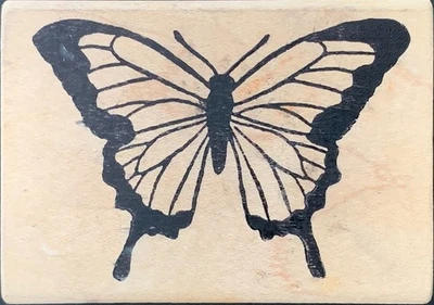 Sello de goma magenta majestuoso mariposa Foto 1 de 3