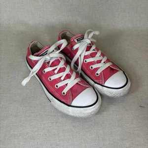 Scarpe Converse Chuck Taylor All Star Ox Youth taglia 13 rosa sneakers 370407F - Foto 1 di 8