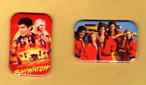 BAYWATCH  TV SHOW   2 REFRIGERATOR MAGNET  2"X 3"  WITH ROUNDED CORNER - Picture 1 of 2