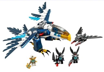 LEGO Legends of CHIMA: Eris' Eagle Interceptor (70003) 100% Complete w minifigs - Image 1 of 3