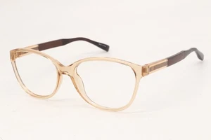 NEW CHARMANT CC3715 BROWN AUTHENTIC DESIGNER FRAMES EYEGLASSES 55-16 - Picture 1 of 4