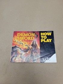 demon sword nes manual