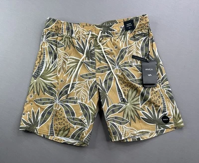 Boardshorts RVCA Barnes Elástico 17" Elastizado 2 Vías Talla S Foto 1 de 4