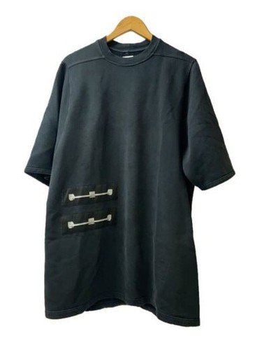 RICK OWENS DRKSHDW Felpa uno Cotone BLK DU18F7274 FEP2