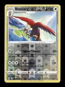 Braviary Reverse Holo Uncommon SWSH07: Evolving Skies 137/203 LP Pokemon LP - Imagen 1 de 2