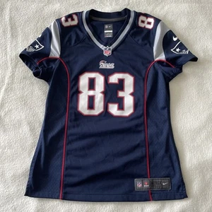Wes Welker New England Patriots NFL Jersey Nike On Field Navy Youth Medium Kids  - Picture 1 of 9
