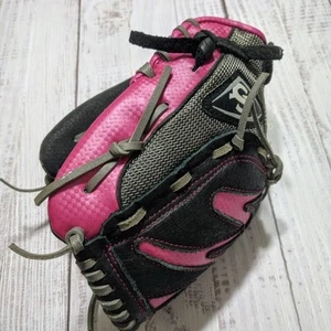 Louisville Slugger Diva Serie pink/schwarz Leder 10,5" Baseball/Softball Handschuh - Bild 1 von 11