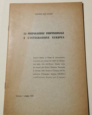 La preparazione professionale e l'integrazione europea - Immagine 1 di 3
