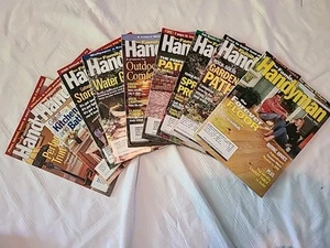Lot of 9 The Family Handyman Magazine 2002 - Imagen 1 de 4
