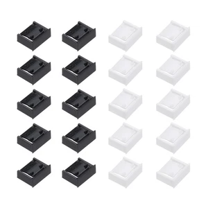 20pcs Port Blocker PC Locking USB Port/Dust PC Blocker White Black - Photo 1 sur 5
