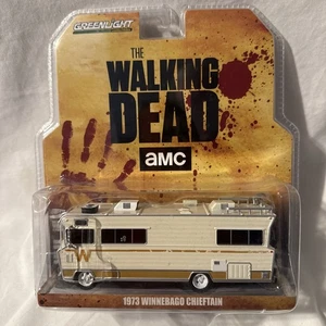 Walking Dead 1973 WINNEBAGO CHIEFTAIN 1:64 Diecast Greenlight 2017 SEALED B08 - Picture 1 of 5