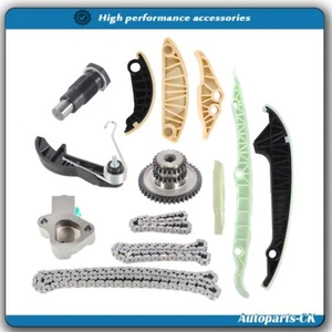 13Pcs Timing Chain Set For Audi A4 A3 A6 Q5 TT VW Eos Tiguan Jetta 2.0T - Picture 1 of 8