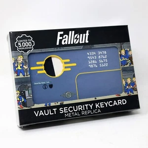 *Limited Edition* Fallout Metal Vault Security Key Card Replica - Stand Included - Picture 1 of 18