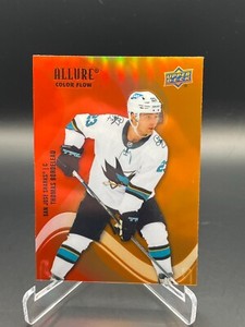 2022-23 Upper Deck Allure Color Flow Red-Orange #SF-49 Thomas Bordeleau