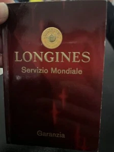 Longines Libretto Booklet Garanzia Guarantee Warranty Vintage Originale 1968 - Foto 1 di 2