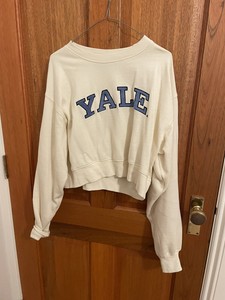 high neck crew sweatshirt