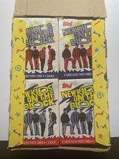 (2) NEW KIDS ON THE BLOCK 1989 Topps (2) Factory Sealed Trading Card WAX PACKS