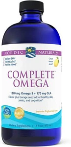 NORDIC NATURALS, COMPLETE OMEGA 1270mg Omega-3 473ml SUPER PREIS - Bild 1 von 3