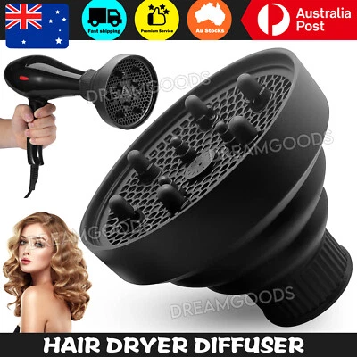 Silicone NEW Hair Dryer Universal Travel Professional Salon Foldable Diffuser - image 1 of 4