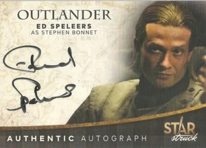 Outlander Season 4: ST-ES Ed Speleers "Bonnet" Star Struck Autograph Card - Picture 1 of 1