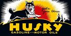 Husky Gasoline Gets You Retro Gas And Oil Metal Sign