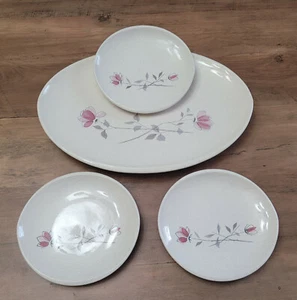 Vintage Franciscan Duet Platter and saucers Vintage Mid Century Modern - Picture 1 of 4