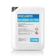 Ipoclorito di sodio 14-15% - tanica 10 kg - CLORO PISCINA DISINFEZIONE