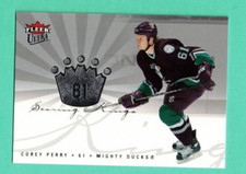 (1) COREY PERRY 2005-06 ULTRA # SK29 SCORING KINGS  INSERT  CARD  (H4846)