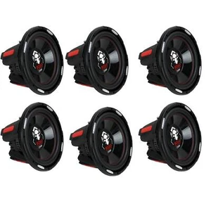 Boss Phantom 12" 2300 Watt Max Power Car Audio Subwoofer w/ DVC Power (6 Pack) - Picture 1 of 6