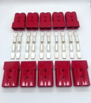 SB350 Anderson Connector Kits Red 2/0 AWG 10 Pack - Image 1 of 4