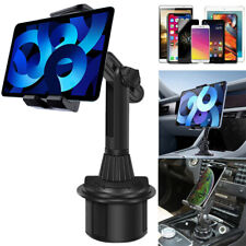 Universal Car Cup Holder Cellphone Mount Stand for iPhone iPad Tablet 4.7"-10.9"