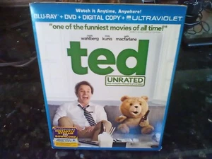 Ted - Mark Wahlberg, Mila Kunis (Blu-ray + DVD, 2012, 2-Disc Set) Color R - Picture 1 of 1