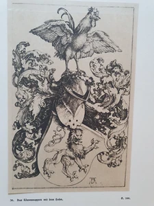 Antique 1918 Albert Durer Album Book 102 Loose Leaf Copper Plates Holbein Verlag - Picture 1 of 24