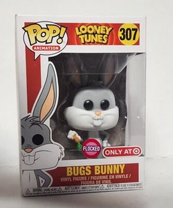 Funko Pop! Animation Bugs Bunny Flocked #307 Target Exclusive Vaulted 2017 - Picture 1 of 6