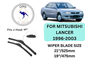 WIPER BLADES FOR MITSUBISHI LANCER SADAN 1996-2003 (CE) - Picture 1 of 4
