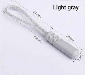 4PC Zipper Pull Puller End Fit Rope Tag Replacement Clip Broken Buckle Fixer Zip - Picture 1 of 15