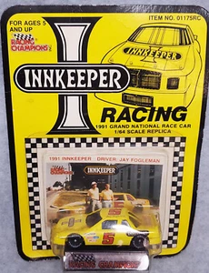1991 RACING CHAMPIONS # 5  JAY FOGLEMAN NASCAR (INNKEEPER) 1/64 DIECAST - Picture 1 of 2