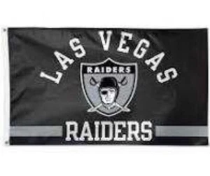 Las Vegas raiders 3 x 5 foot banner flag - Picture 1 of 1