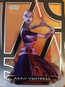 2017 Star Wars Galactic Files Reborn #ACW-6 Asajj Ventress NrMint-Mint - Picture 1 of 1