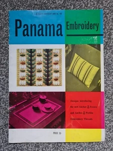 Panama libretto ricamo, vintage, libro di ancoraggio n. 707, Artigianale - Foto 1 di 4