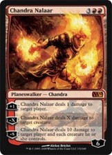 1x Chandra Nalaar LP, English MTG Magic 2010 (M10)