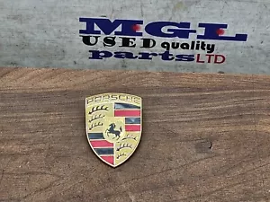 PORSCHE COFANO COFANO DISTINTIVO LOGO EMBLEMA 99155921100 99155921502 2014-2024 - Foto 1 di 5