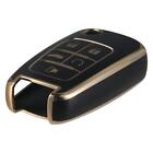 2PCS 5 Button Key Fob Cover with Keychain  Compatible with Chevy