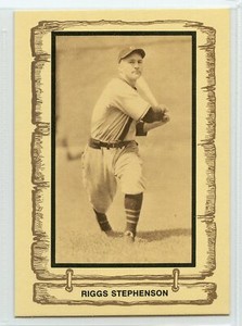 1983 Cramer Baseball Legends - #95 - Riggs Stephenson - Chicago Cubs