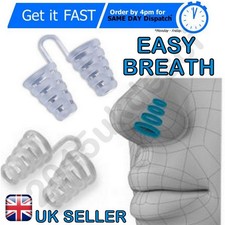 Anti Snoring Breathe Easy Sleep Aid Nasal Dilators Nose Soft Plastic Device